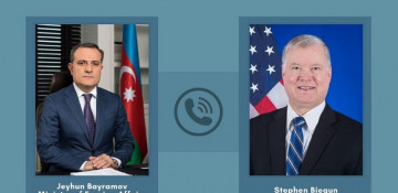 Azerbaijani Foreign Minister holds phone talk with US Deputy Secretary of State