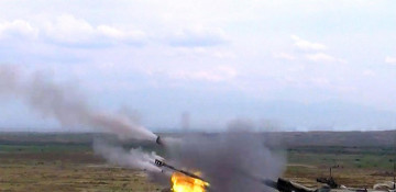 Azerbaijani Armed Forces destroy Armenian ammunition depot in Ballija