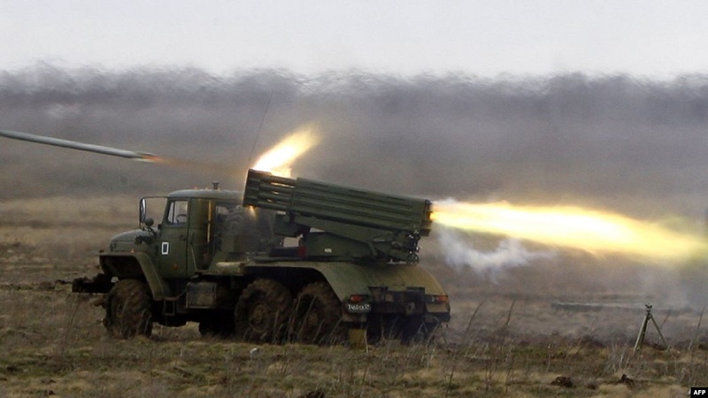 Azerbaijani army destroys two combat vehicles of Armenia’s Grad system