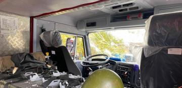 Employee of Azerbaijani Emergency Situations Ministry injured in Armenian shelling