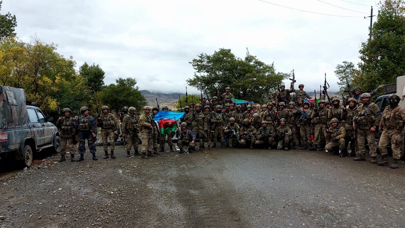Azerbaijani flag hoisted in Jabrayil (PHOTO)