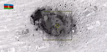 Azerbaijani MoD: Enemy armored vehicles were destroyed in their firing positions (VIDEO)