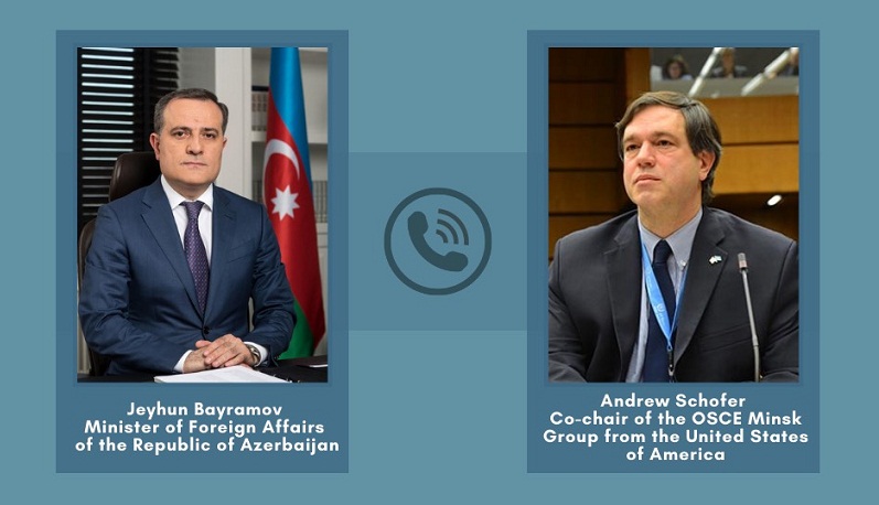 FM Jeyhun Bayramov briefs US co-chair on Armenia's deliberate shelling of Azerbaijani civilians