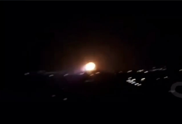 Moment of Armenia’s missile attack on Azerbaijan’s Ganja (VIDEO)