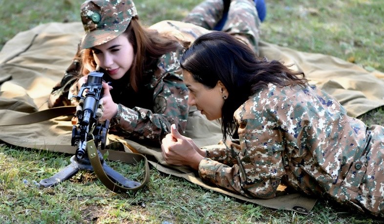 Armenia uses women in Karabakh fighting