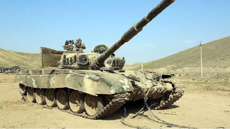 Military equipment left by Armenian troops on battlefield (PHOTO/VIDEO) 