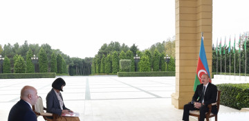 With this Armenian government unfortunately, prospects for peaceful settlement very remote - President Aliyev