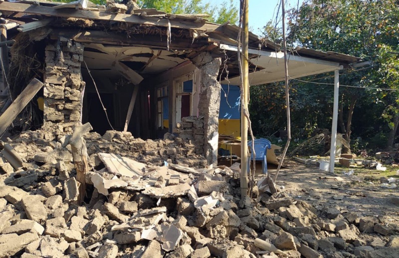 Azerbaijan’s Aghjabadi again shelled by Armenia 