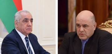 Azerbaijani, Russian PMs hold telephone conversation