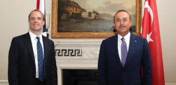 Turkish, British FMs discuss Karabakh issue