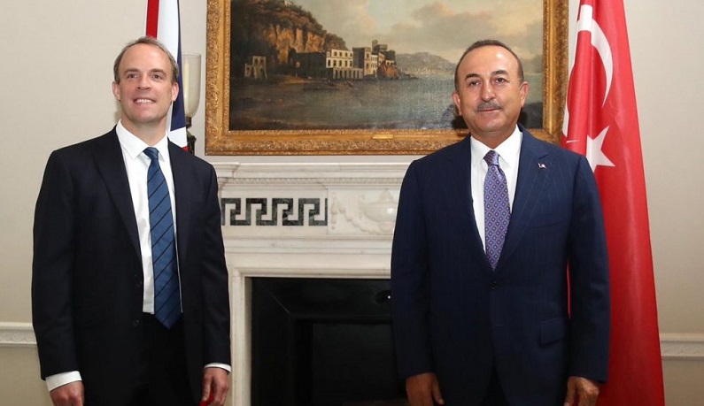 Turkish, British FMs discuss Karabakh issue