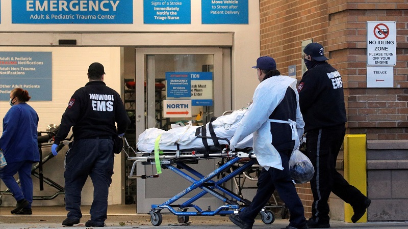 Almost 2,000 coronavirus patients die in US in past 24 hours