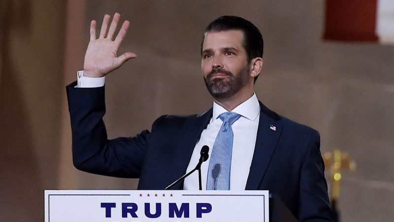 Trump’s eldest son tests positive for COVID-19