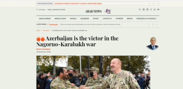 ARAB News: Azerbaijan is the victor in the Nagorno-Karabakh war