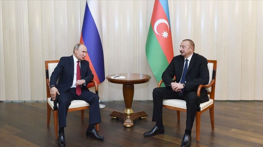 Azerbaijani, Russian presidents speak over phone