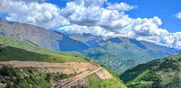Kalbajar region of Azerbaijan being liberated from Armenian occupation today