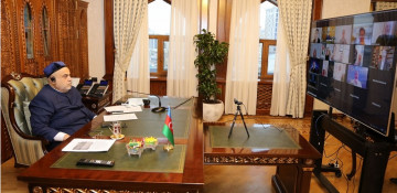 Chairman of Caucasus Muslims Office attends KAICIID Board of Directors online meeting