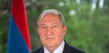 Armenian president pays visit to Russia