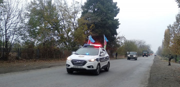 Logistic support assets for the peacekeeping contingent delivered to Azerbaijan (PHOTO/VIDEO)