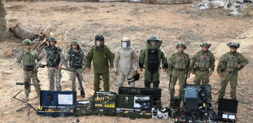 Turkish military sappers arrive in Azerbaijan