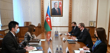 Azerbaijani FM meets with President of International Turkic Culture and Heritage Foundation