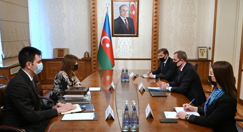 Azerbaijani FM meets with President of International Turkic Culture and Heritage Foundation