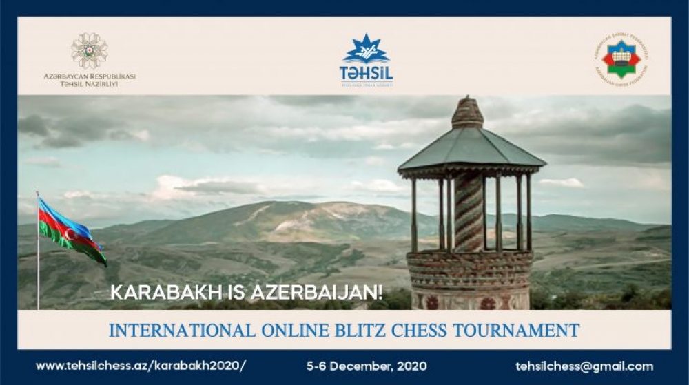 Azerbaijan`s chess player wins “Karabakh is Azerbaijan!” int'l tournament