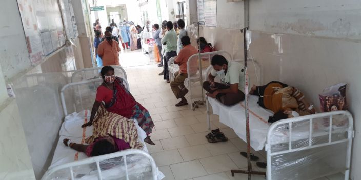 One person dies from unknown disease in southern India, over 300 hospitalized