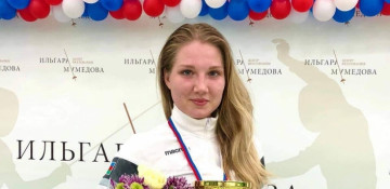 Azerbaijani female fencer becomes winner of Russian open tournament