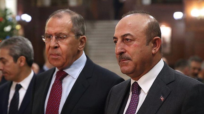 Turkish, Russian top diplomats discuss Nagorno-Karabakh