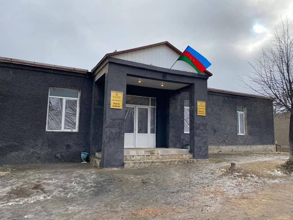Azerbaijan establishes police department in Kalbajar district (PHOTO)