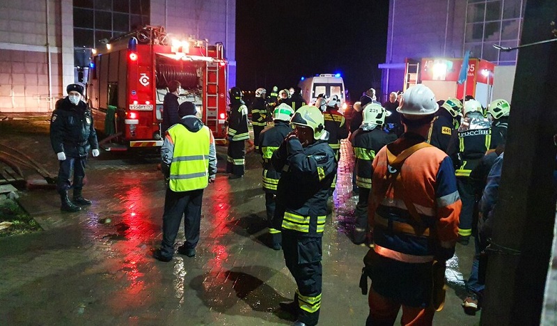 Retirement home fire kills 11 in Russia
