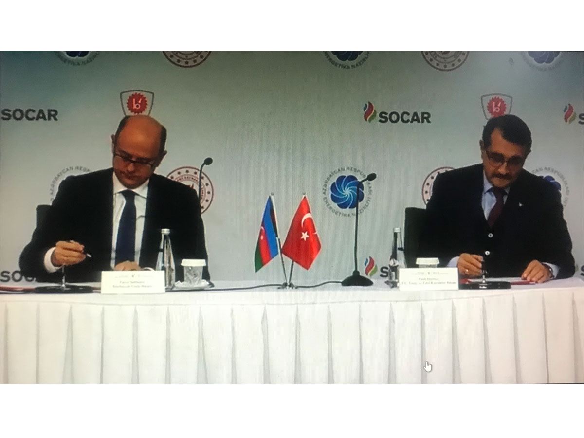 Azerbaijan, Turkey sign MoU on Ighdir-Nakhchivan gas pipeline
