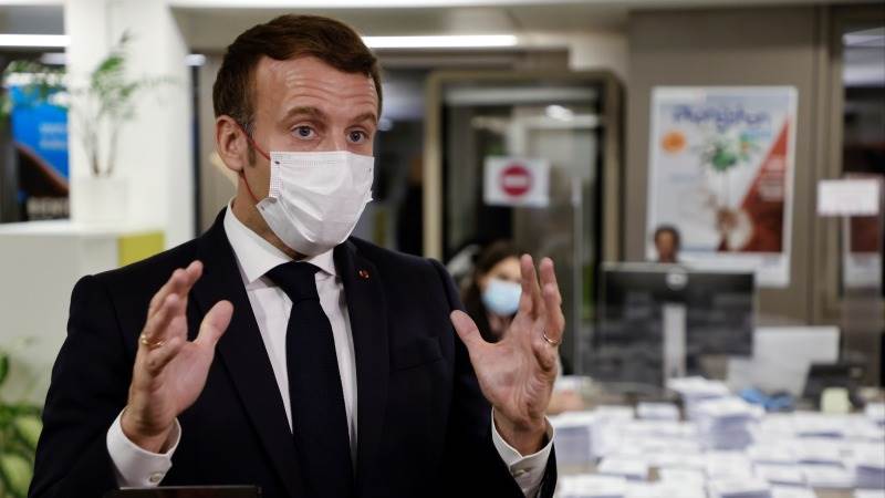 France’s Macron tests positive for COVID-19
