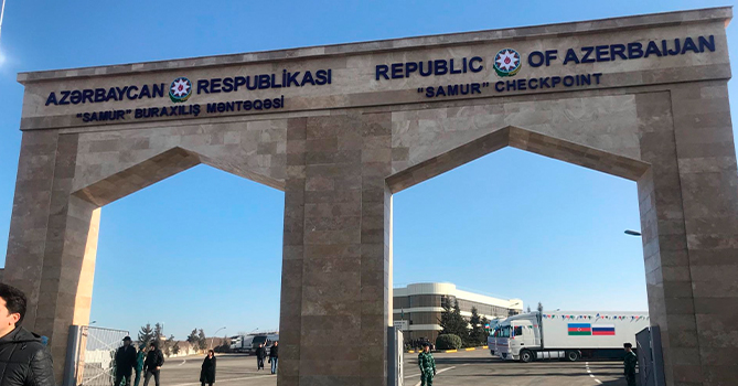 Russia and Azerbaijan land border to be closed till March 1, 2021