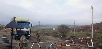 Military police involved in ensuring security in liberated Azerbaijani lands (VIDEO)