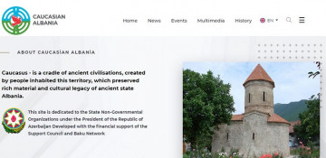 Website on heritage of Caucasian Albania launched