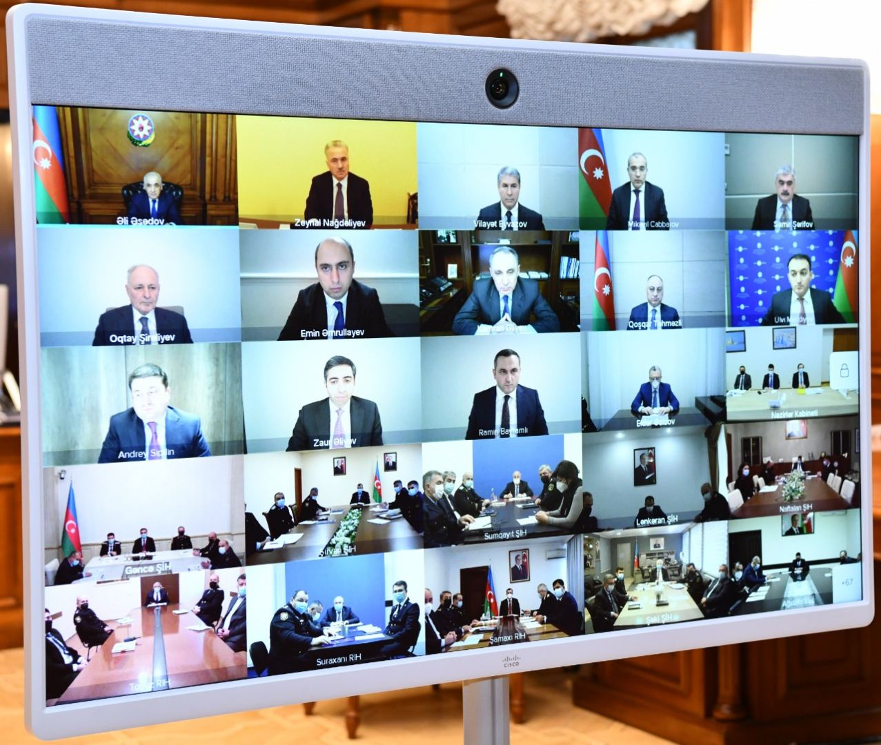 Azerbaijani Operational Headquarters discussed strict quarantine regime
