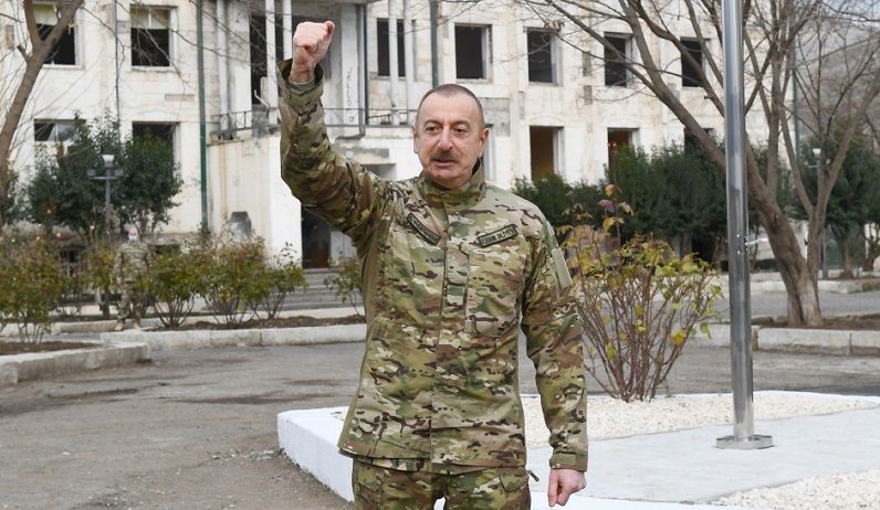 President Ilham Aliyev: Azerbaijani state must always have a strong army