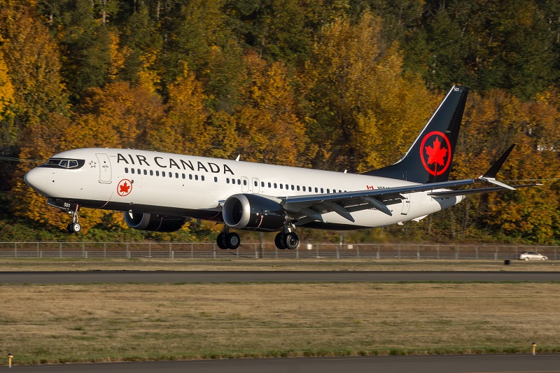 Air Canada Boeing 737-8 MAX suffers engine issue