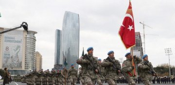 Turkish servicemen leave for Azerbaijan
