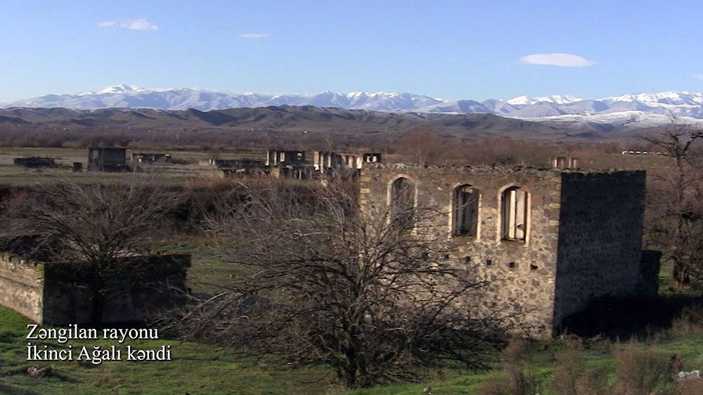 Azerbaijan releases video footage of another village of Zangilan district