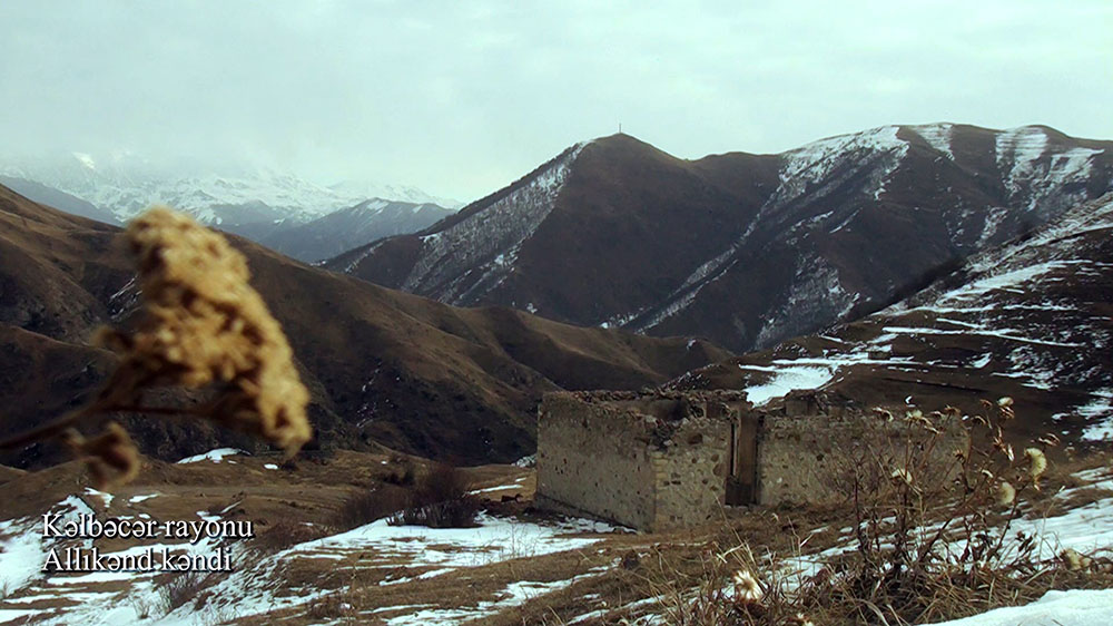 Azerbaijan shares footage from another village of Kalbajar 