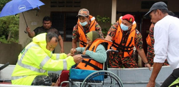 Over 20,000 evacuated due to floods in Malaysia
