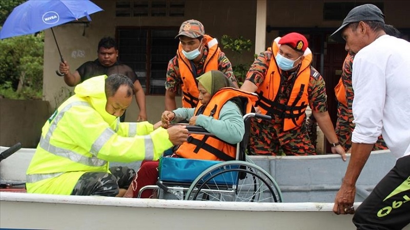 Over 20,000 evacuated due to floods in Malaysia