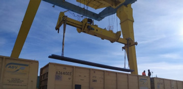 First export-oriented cargo delivered to Turkey via Baku-Tbilisi-Kars railway