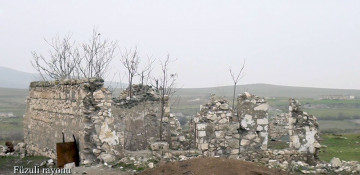 Azerbaijan shows video footage from another village of Fuzuli