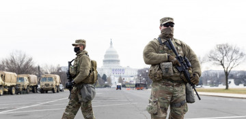 Washington on lockdown as far-right security threats mount ahead of Biden inauguration