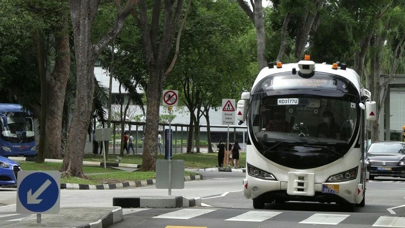 Singapore launches new self-driving bus trial
