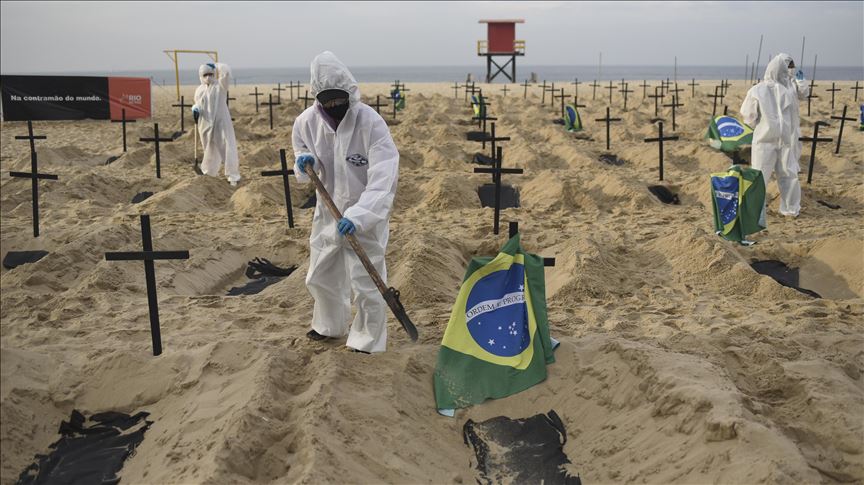 Brazil's COVID-19 death toll surpasses 222,000